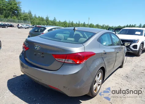 2013 Hyundai Elantra Gls from USA, damaged, VIN 5NPDH4AE7DH308111